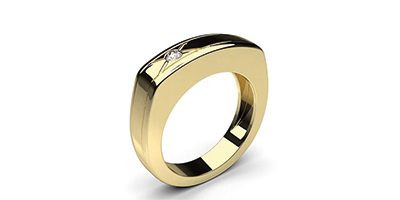 Full Bezel Setting Ring